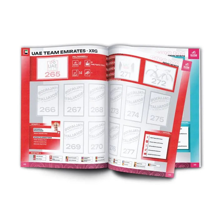 Album de Panini Giro d'Italia 108 Starter Pack