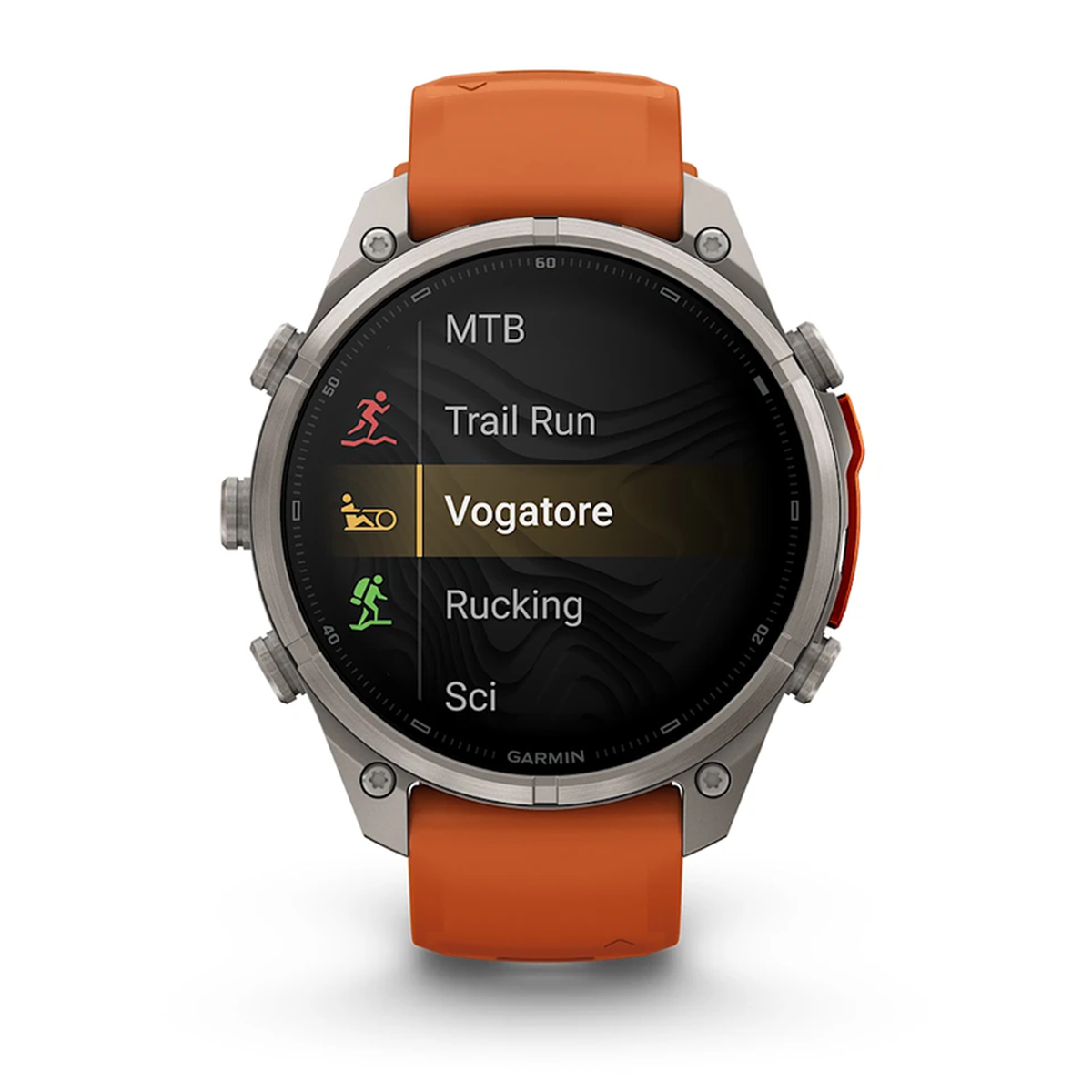Garmin Fenix 9 Pro 47 mm inReach - Gris Naranja