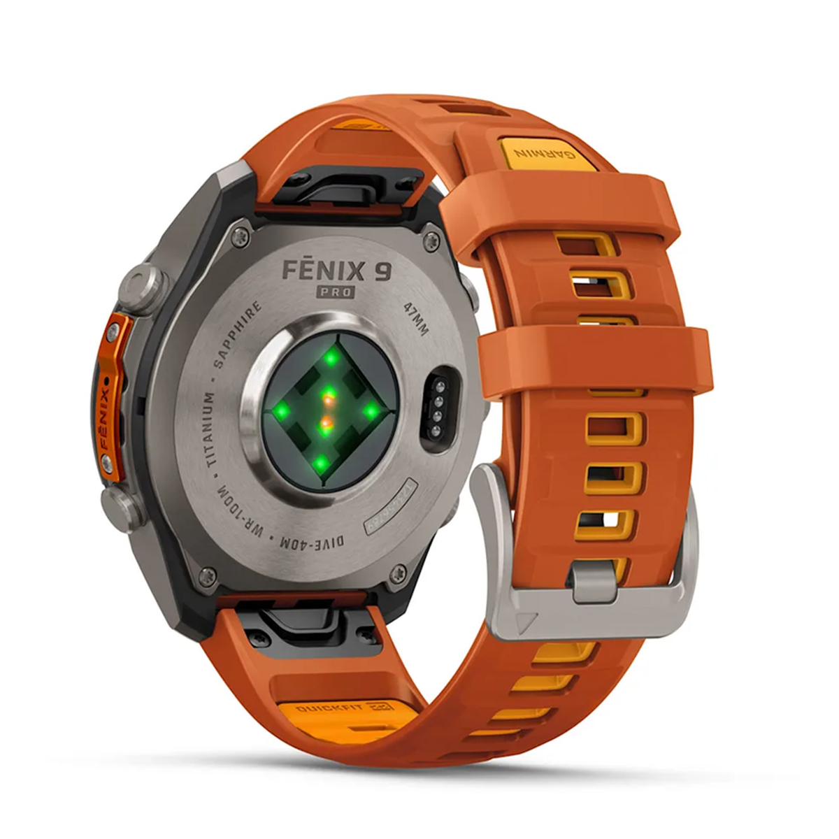 Garmin Fenix 9 Pro 47 mm inReach - Gris Naranja