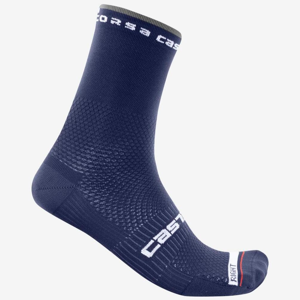 Calze Castelli Rosso Corsa Pro 15 - Blu scuro - G