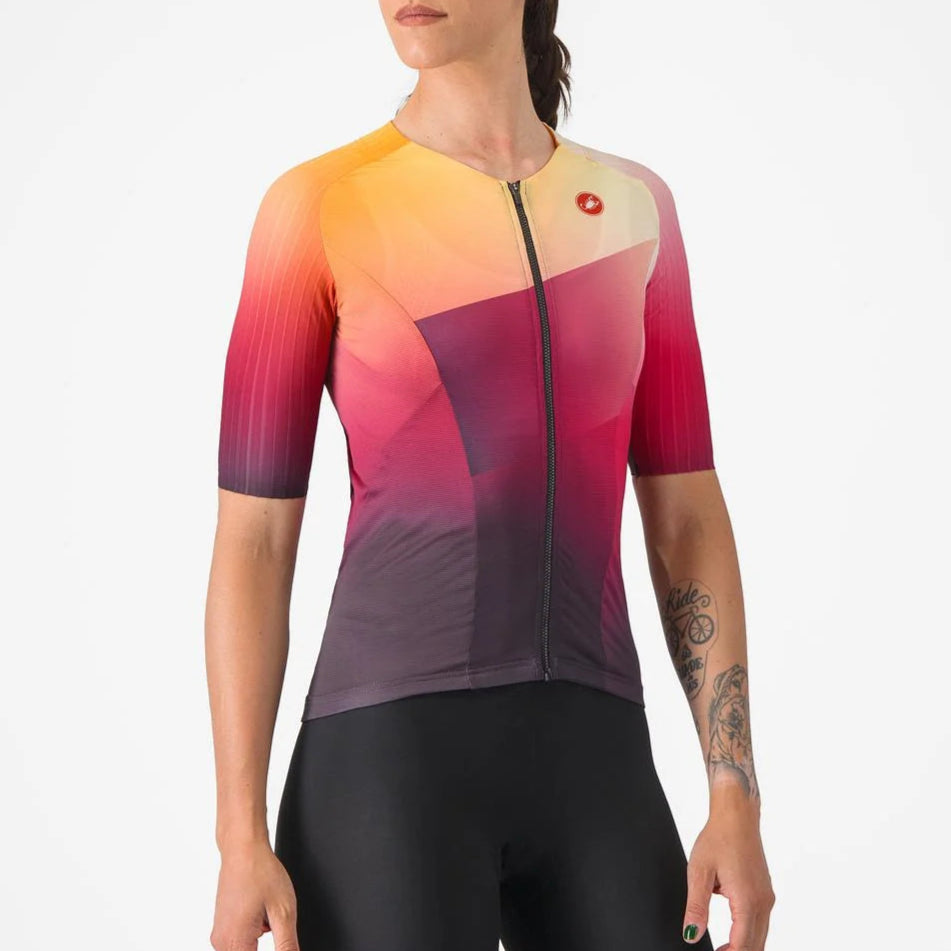 Maglia donna Castelli Free Speed 3 Race - Viola - O