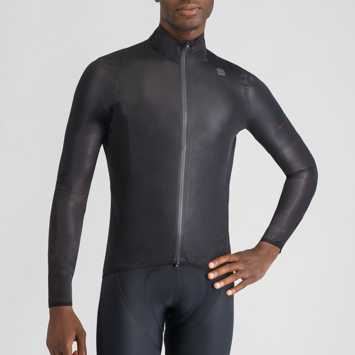 Mantellina Sportful Aqua Light - Nero - L