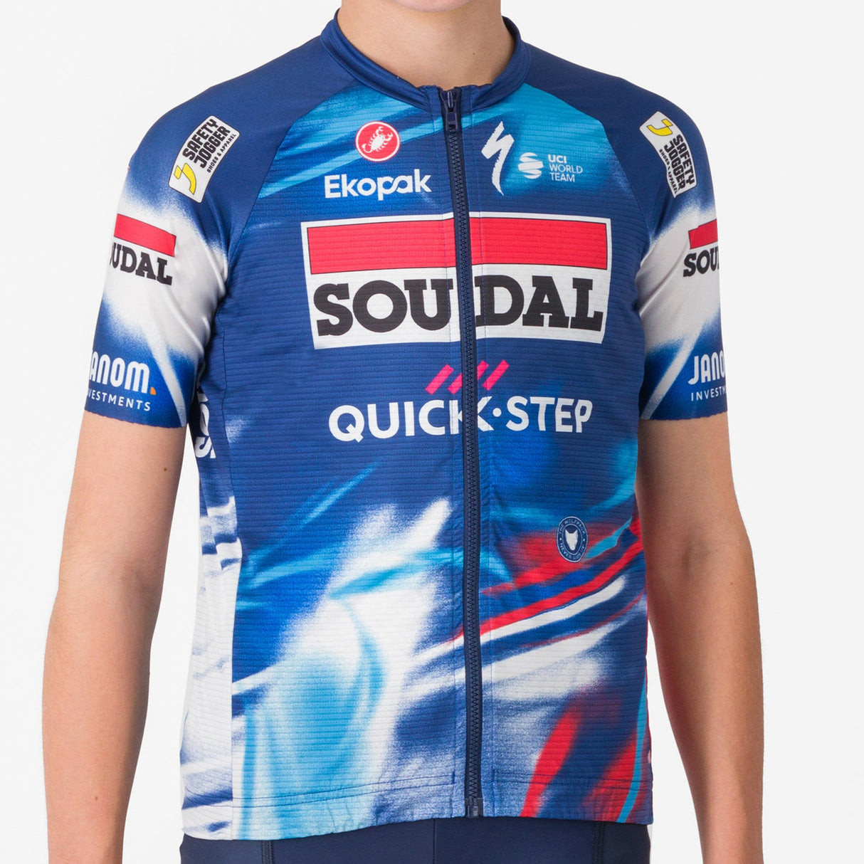 Maglia bambino Castelli Soudal Quick-Step 2025 Aero - O