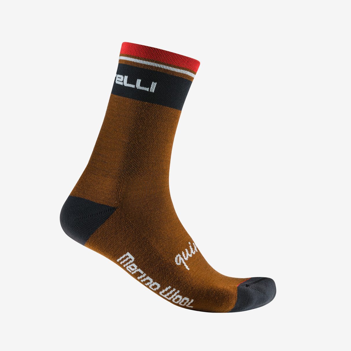 Calze Castelli Quindici Soft Merino - Marrone - O