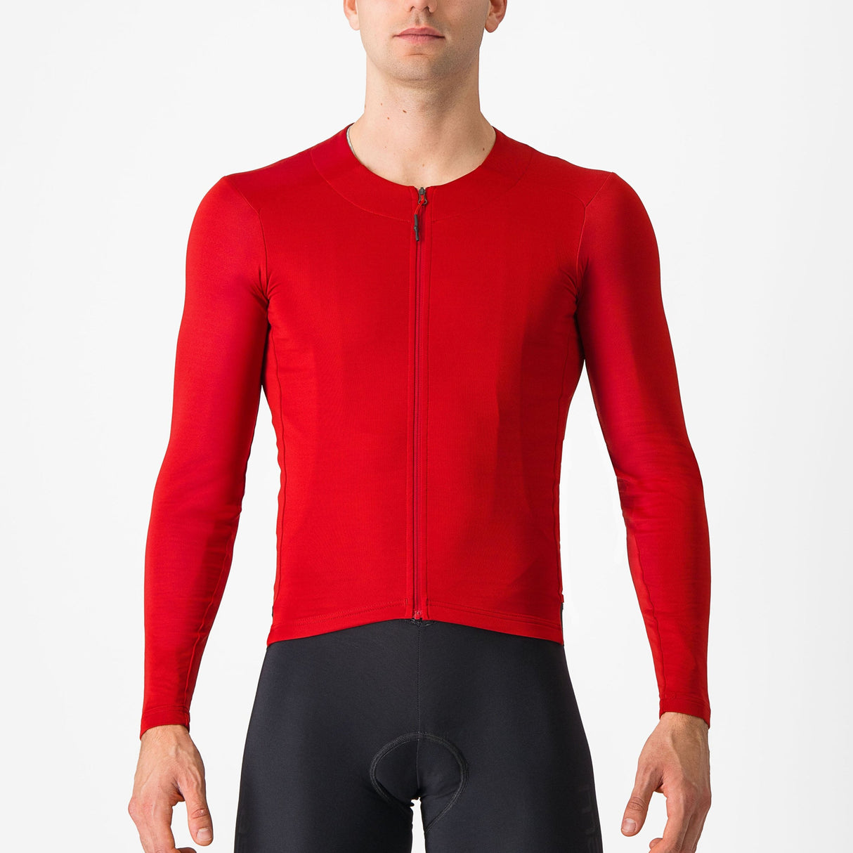 Maglia maniche lunghe Castelli Fly - Rosso - L