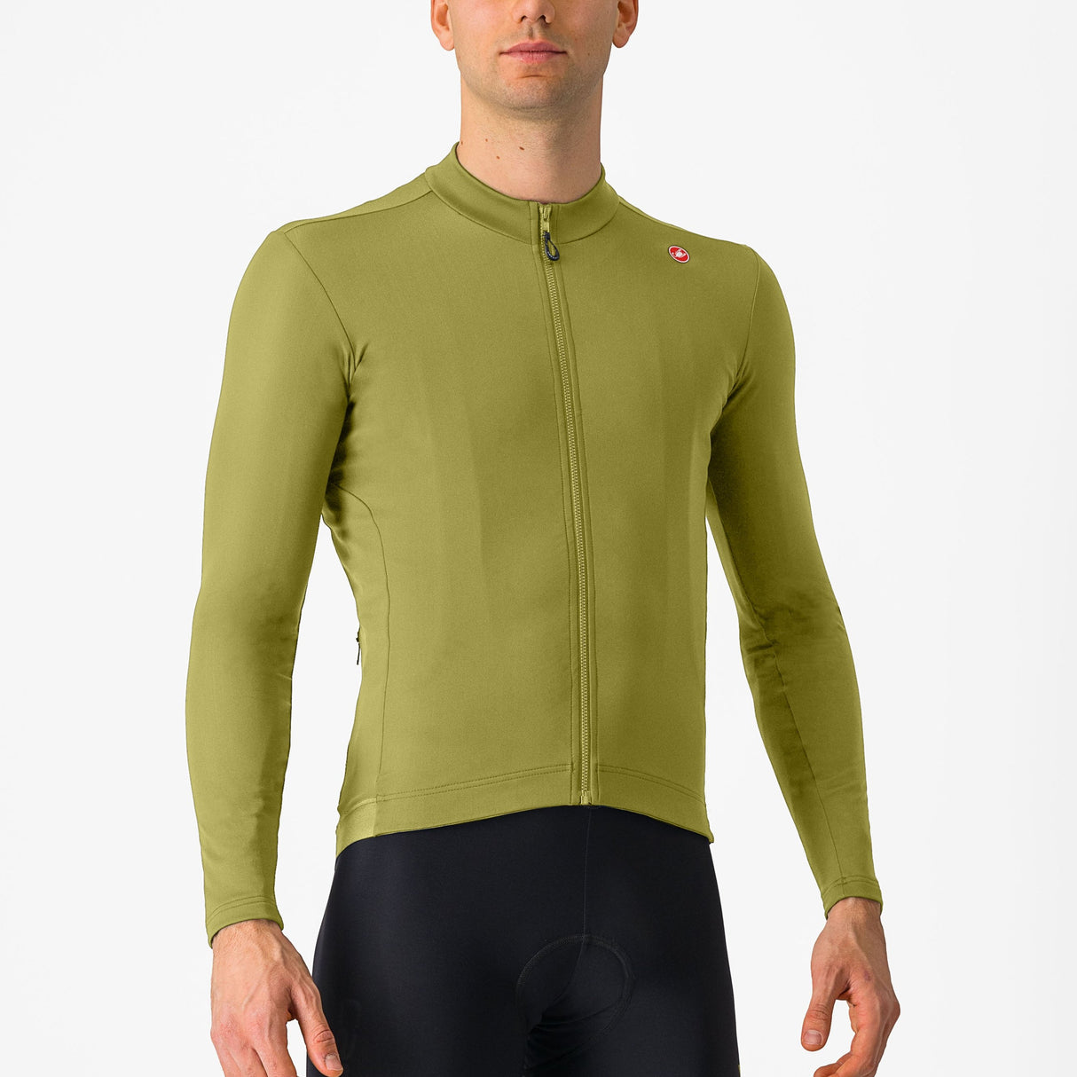 Maglia maniche lunghe Castelli Espresso Thermal - Verde - H
