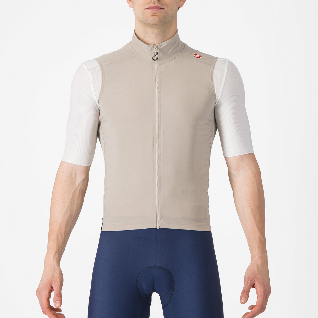 Gilet Castelli Espresso - Beige - F