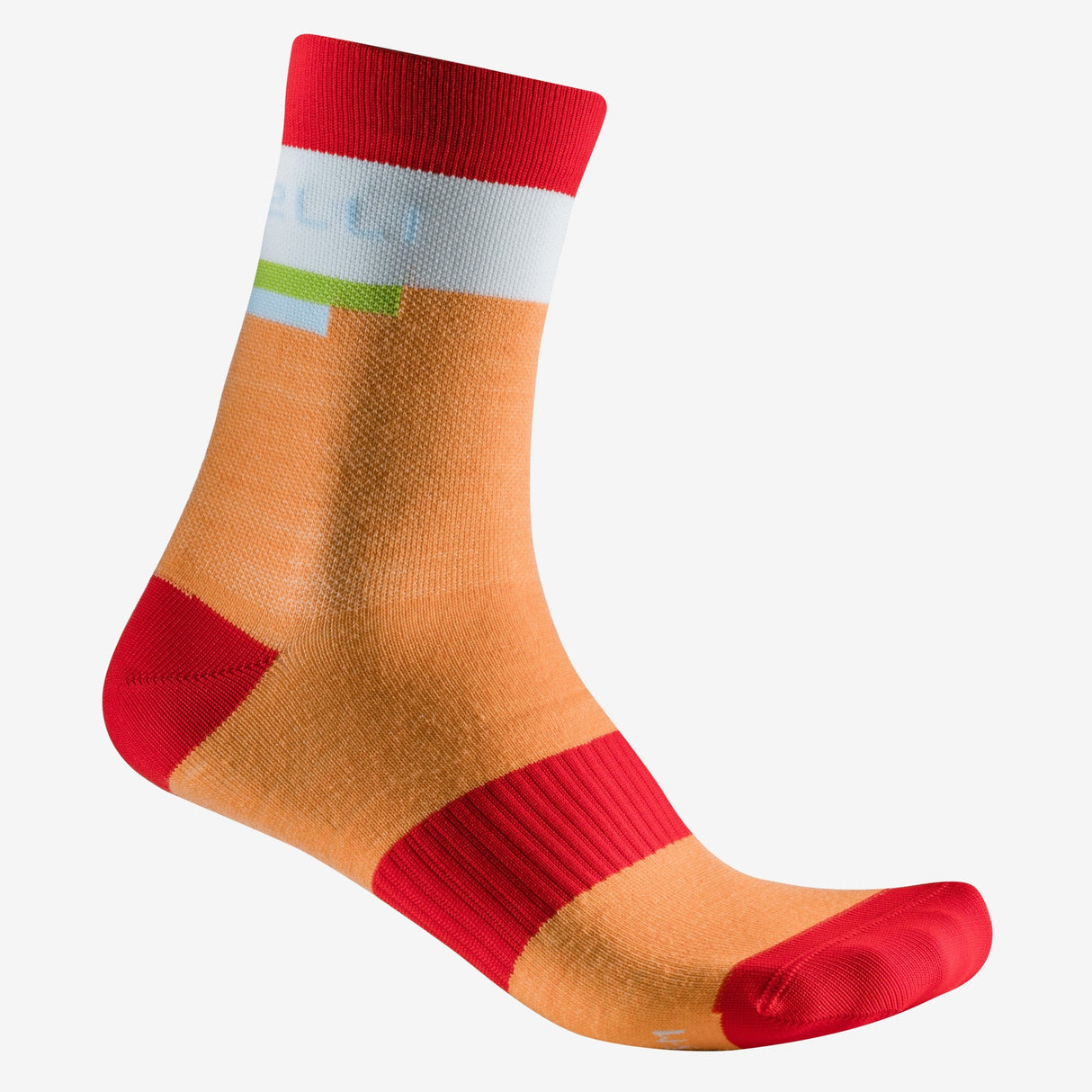 Calze donna Castelli Velocissima Thermal 2 - Arancio - D