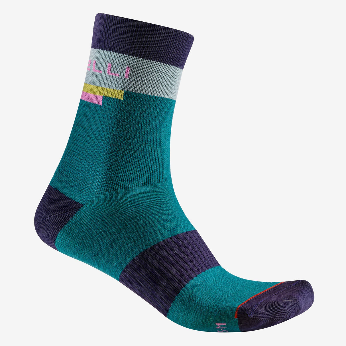 Calze donna Castelli Velocissima Thermal 2 - Verde - B