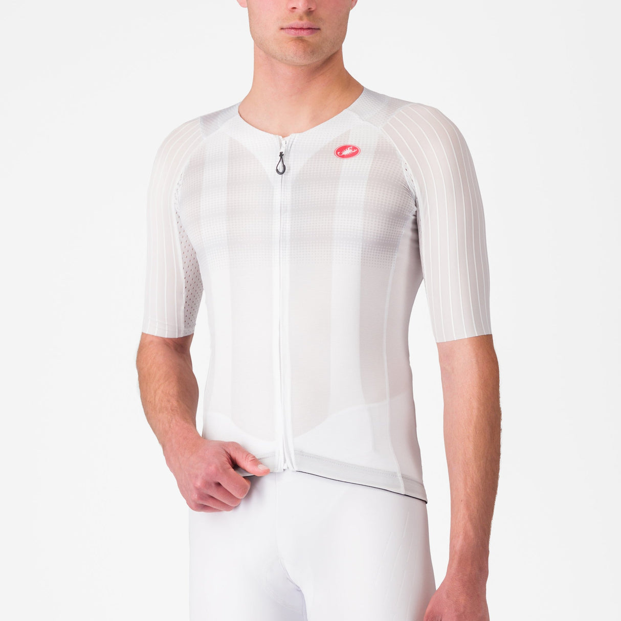 Maglia Castelli Aero Race 8S - Bianco - F