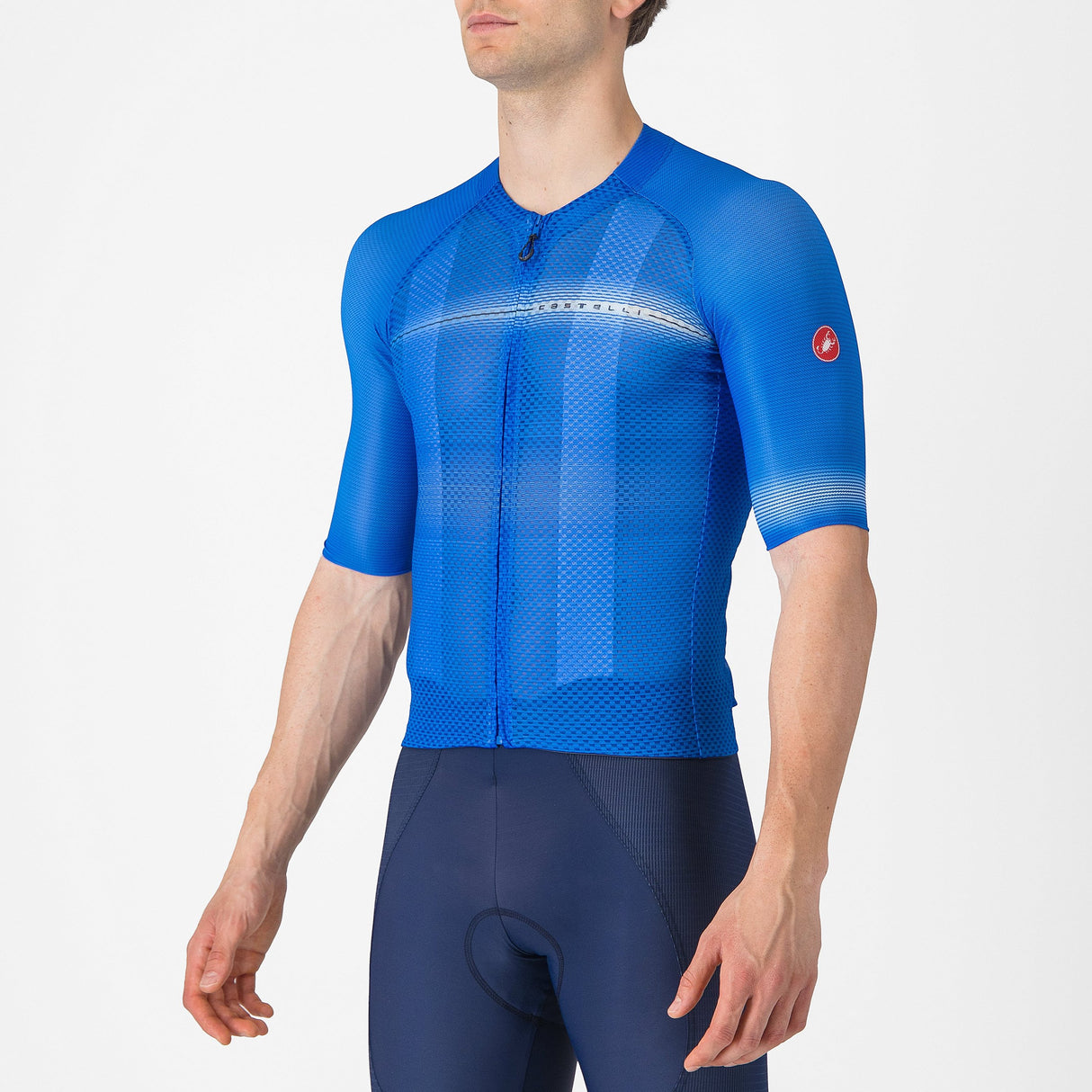Maglia Castelli Climber's A/C - Azzurro - F