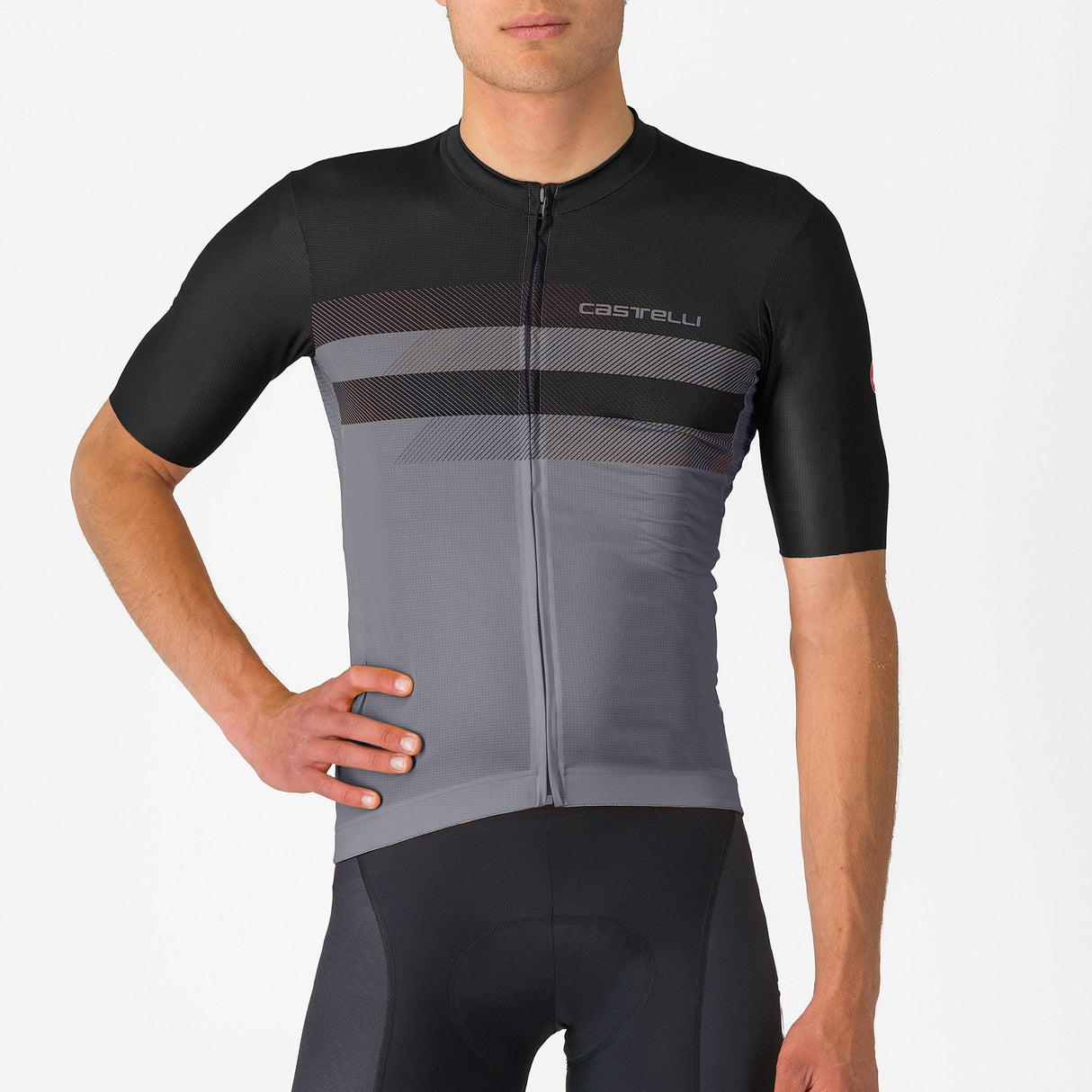 Maglia Castelli Simbolo - Grigio - P