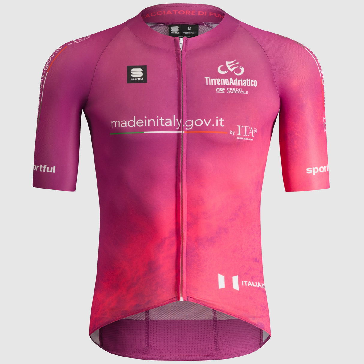 Maglia Sportful Tirreno Adriatico 2025 - Ciclamino - B
