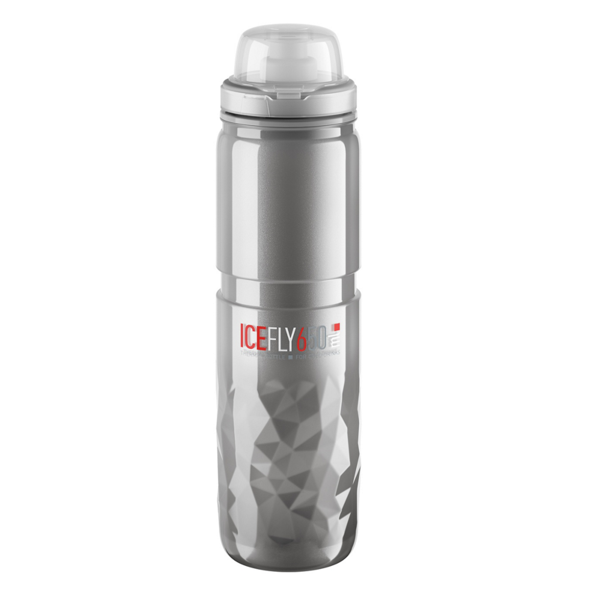 Borraccia Elite Ice Fly 650ml - Grigio - O