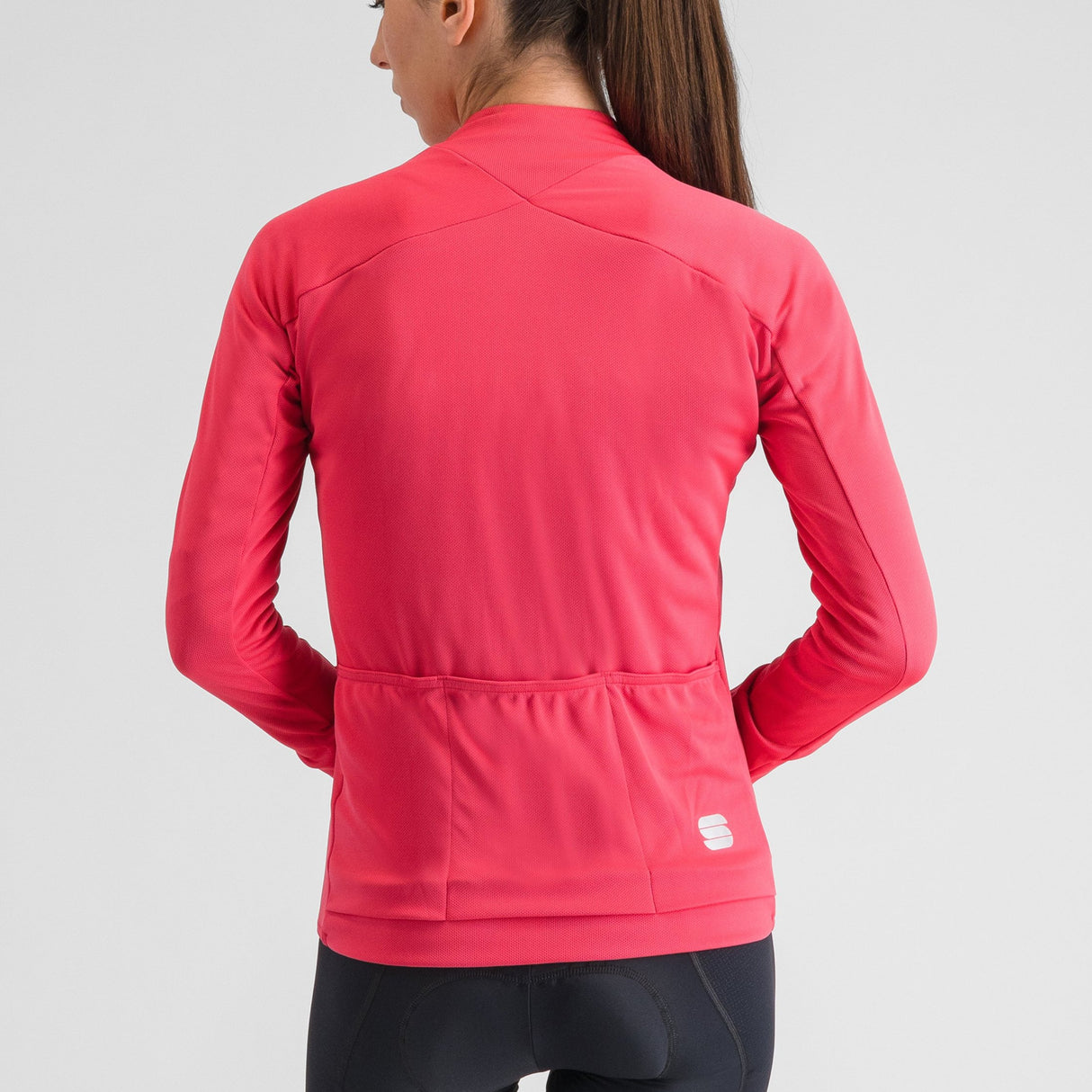 Maglia donna maniche lunghe Sportful Matchy - Rosa scuro - E