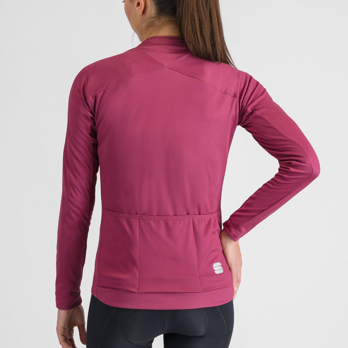 Maglia donna maniche lunghe Sportful Matchy - Viola chiaro - E
