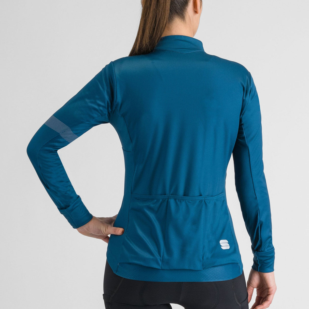 Maglia donna maniche lunghe Sportful Supergiara - Blu - B