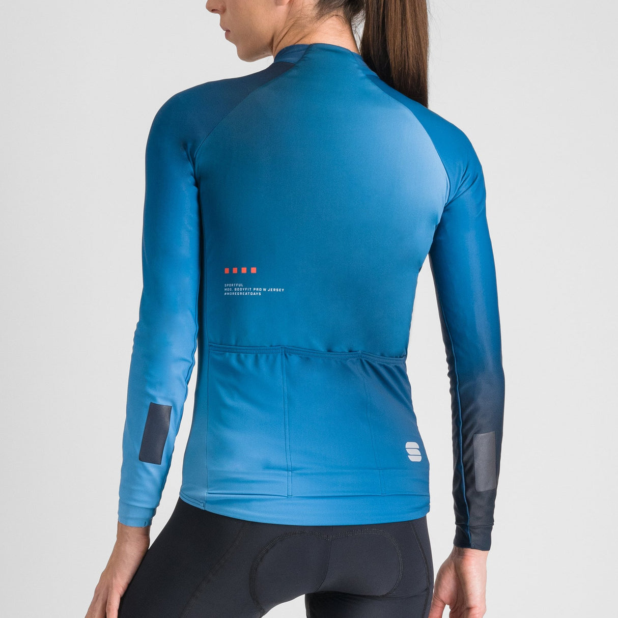 Maglia maniche lunghe donna Sportful Bodyfit Pro - Blu chiaro - M