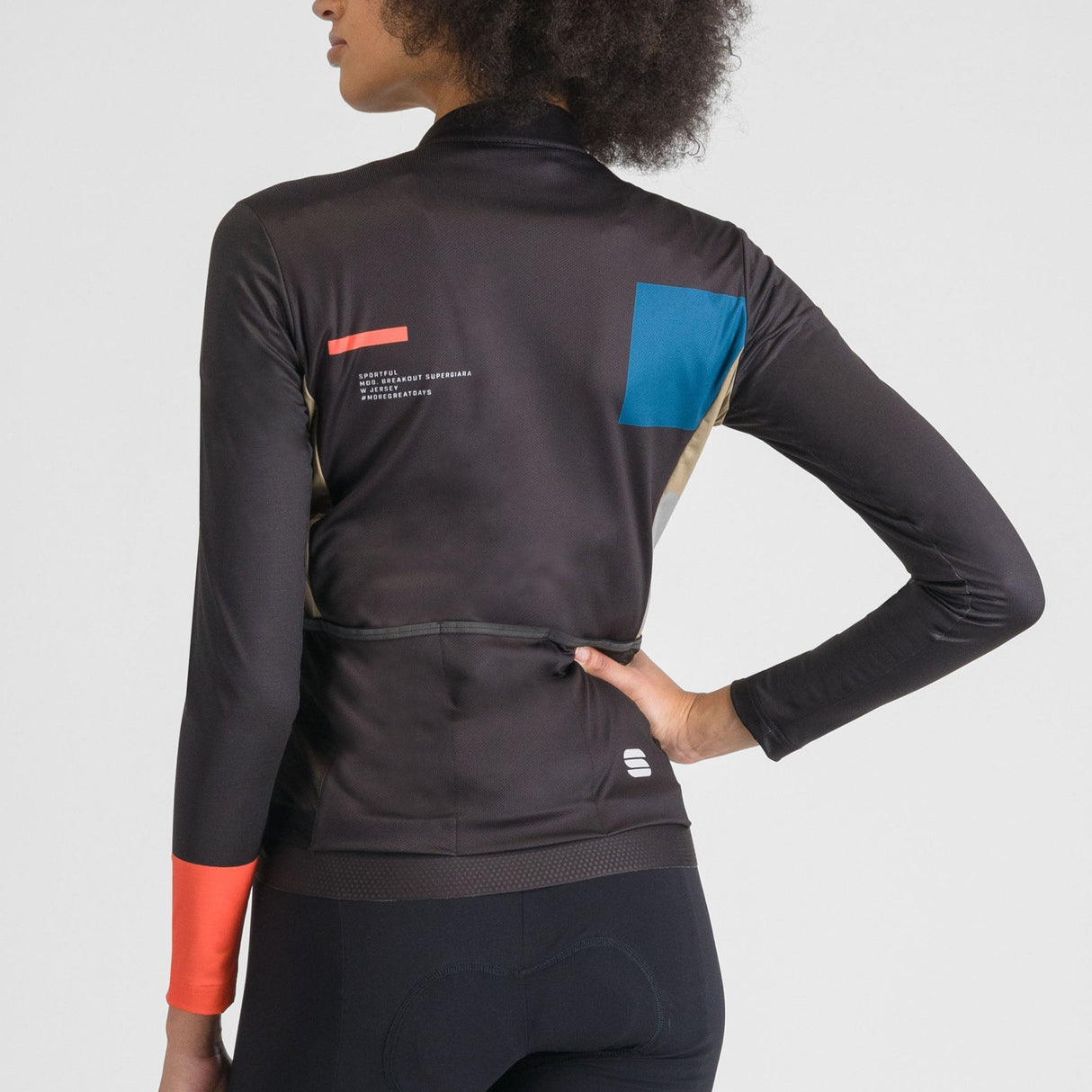 Maglia maniche lunghe donna Sportful Breakout Supergiara - Nero - F