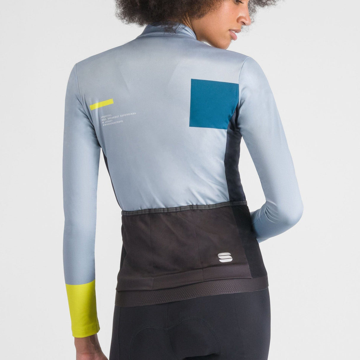 Maglia maniche lunghe donna Sportful Breakout Supergiara - Azzurro - G
