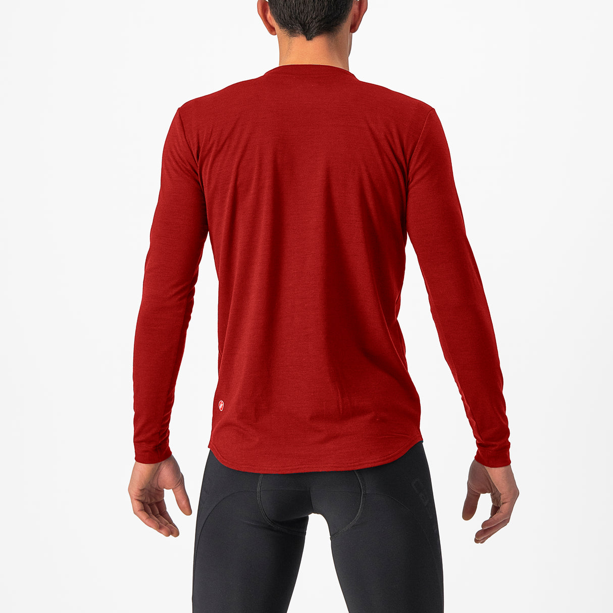 Maglia maniche lunghe Castelli Unlimited Merino - Rosso - P