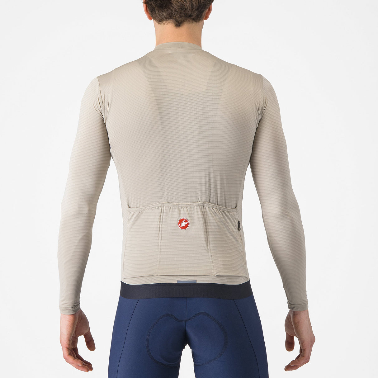 Maglia maniche lunghe Castelli Espresso - Beige - N