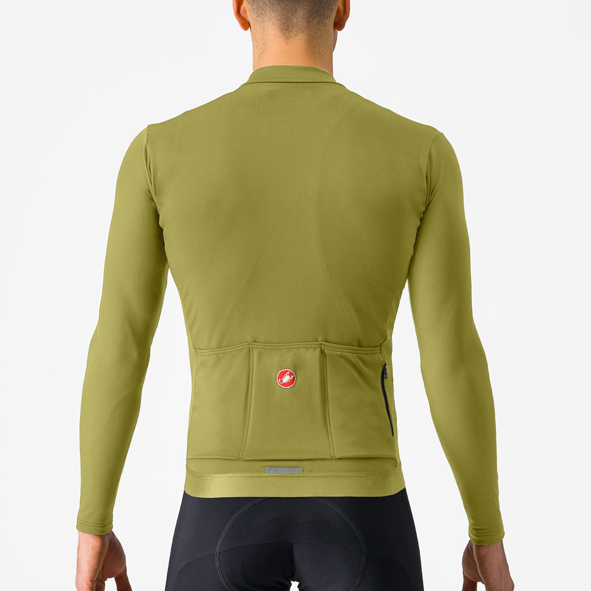 Maglia maniche lunghe Castelli Espresso Thermal - Verde - I