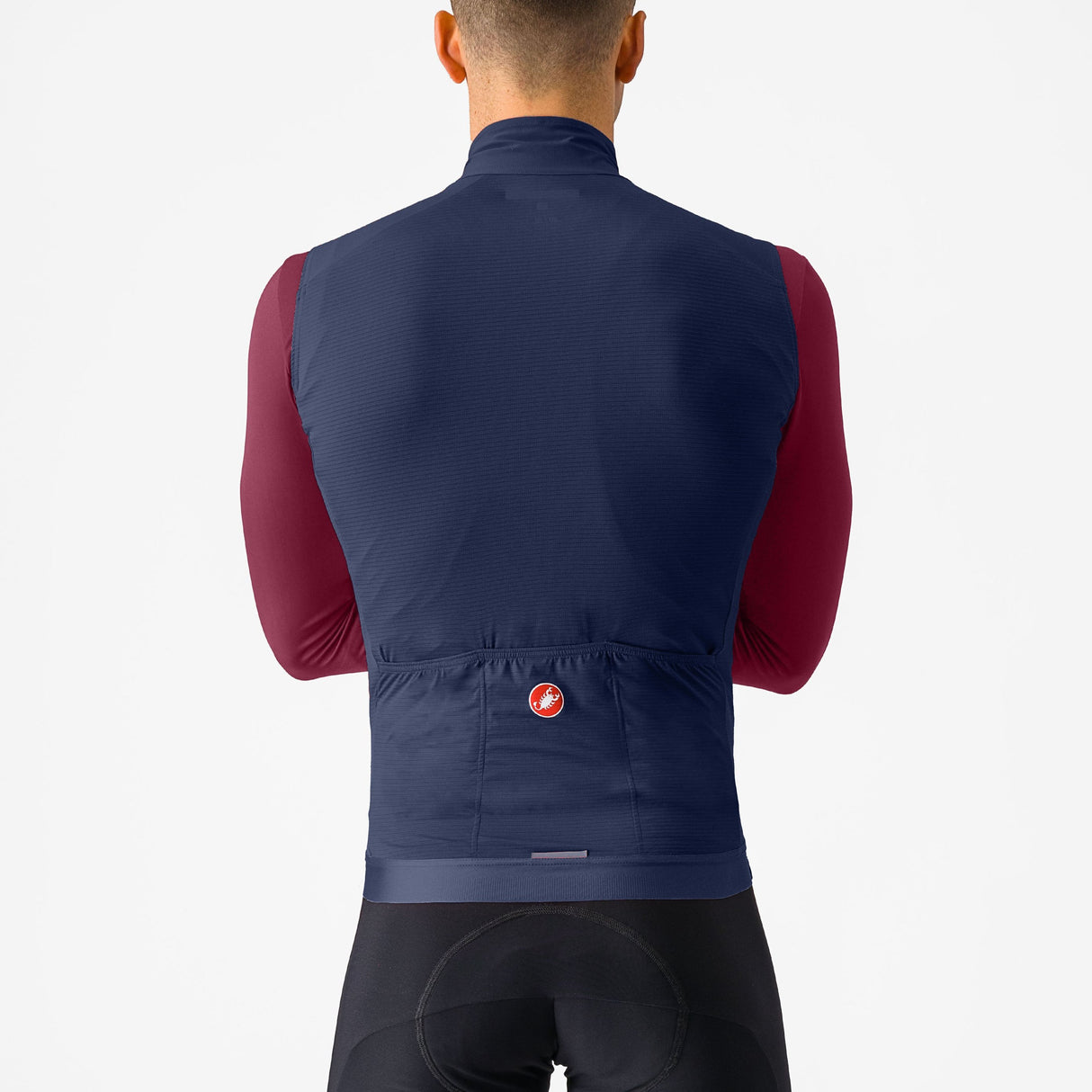 Gilet Castelli Espresso - Blu - M