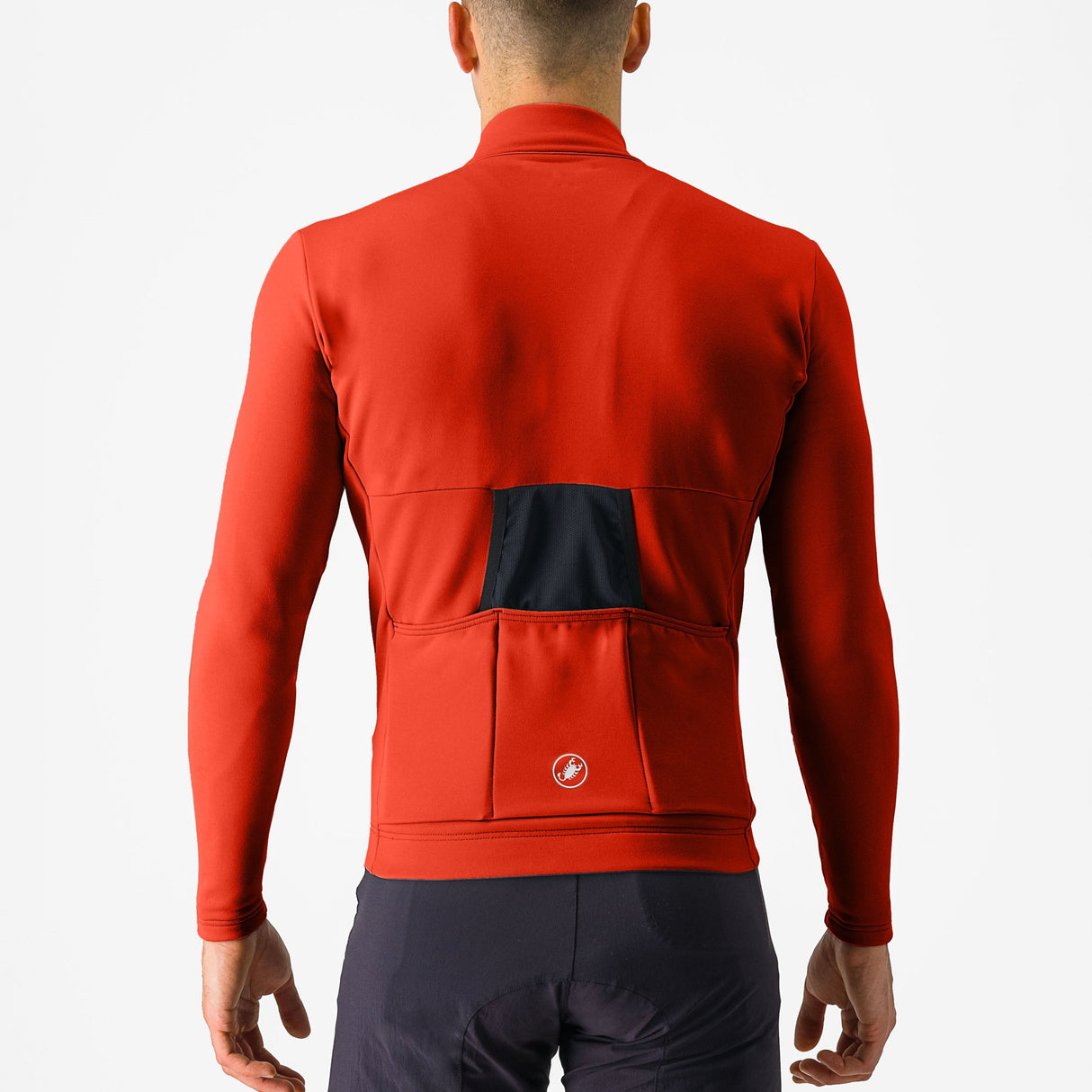 Maglia maniche lunghe Castelli Unlimited Trail 2 - Rosso - O
