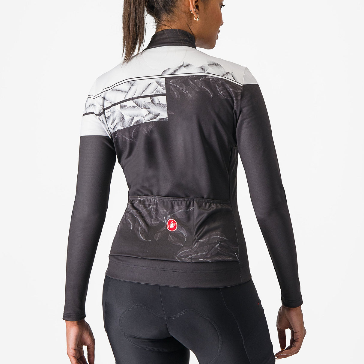 Maglia donna maniche lunghe Castelli Unlimited Thermal - Nero - H