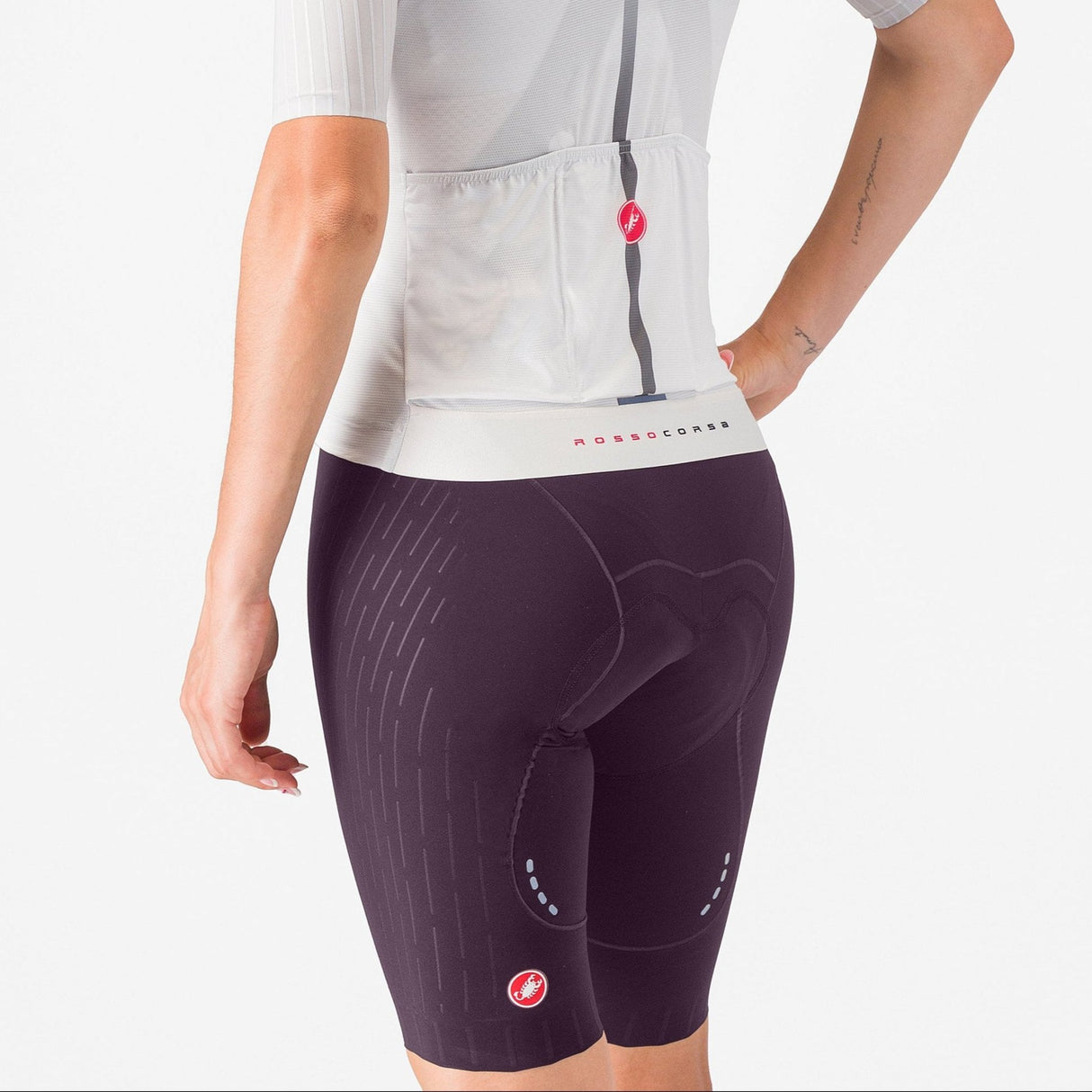 Pantaloncini donna Castelli Free Aero Race S - Viola - B