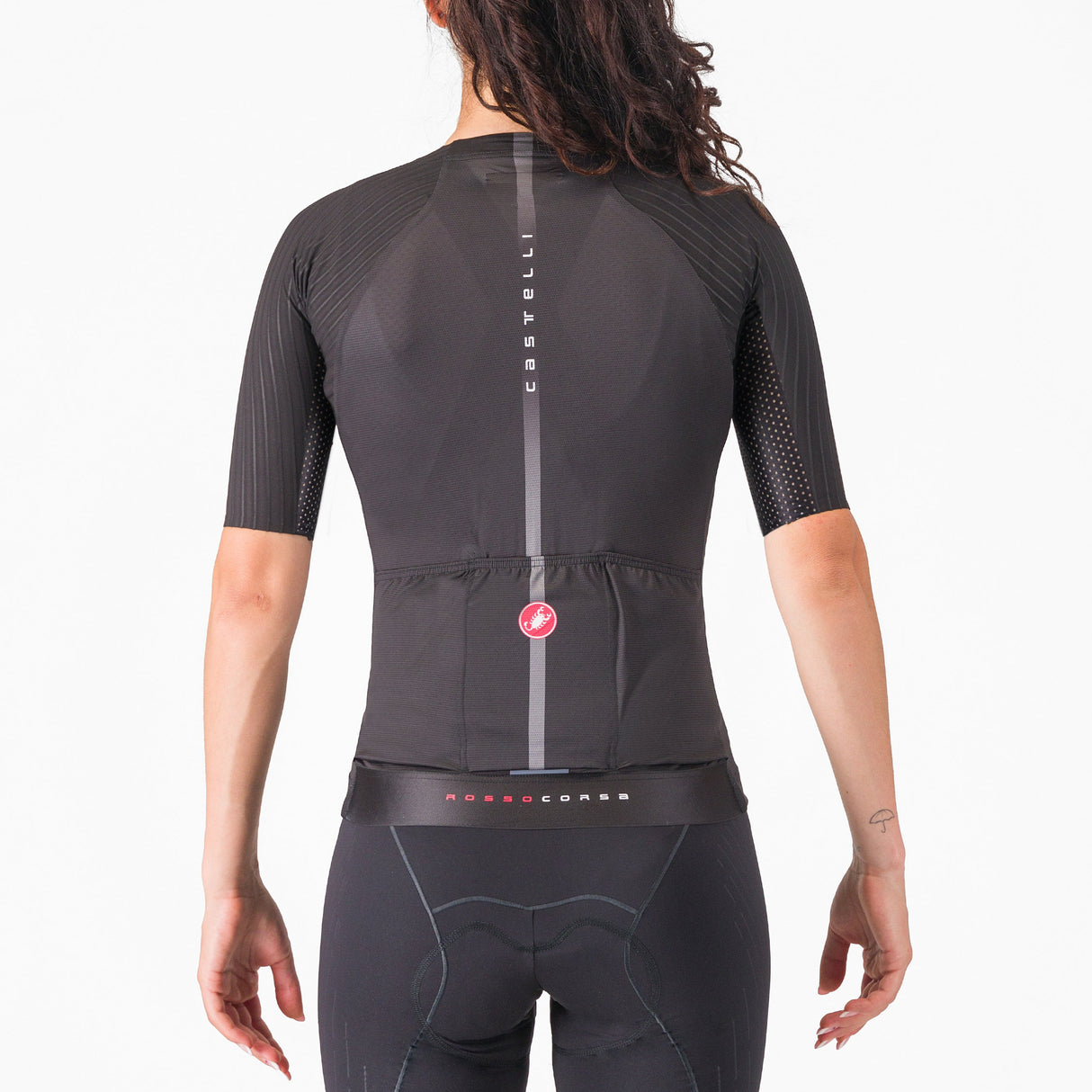 Maglia donna Castelli Aero Pro 8S - Nero - D