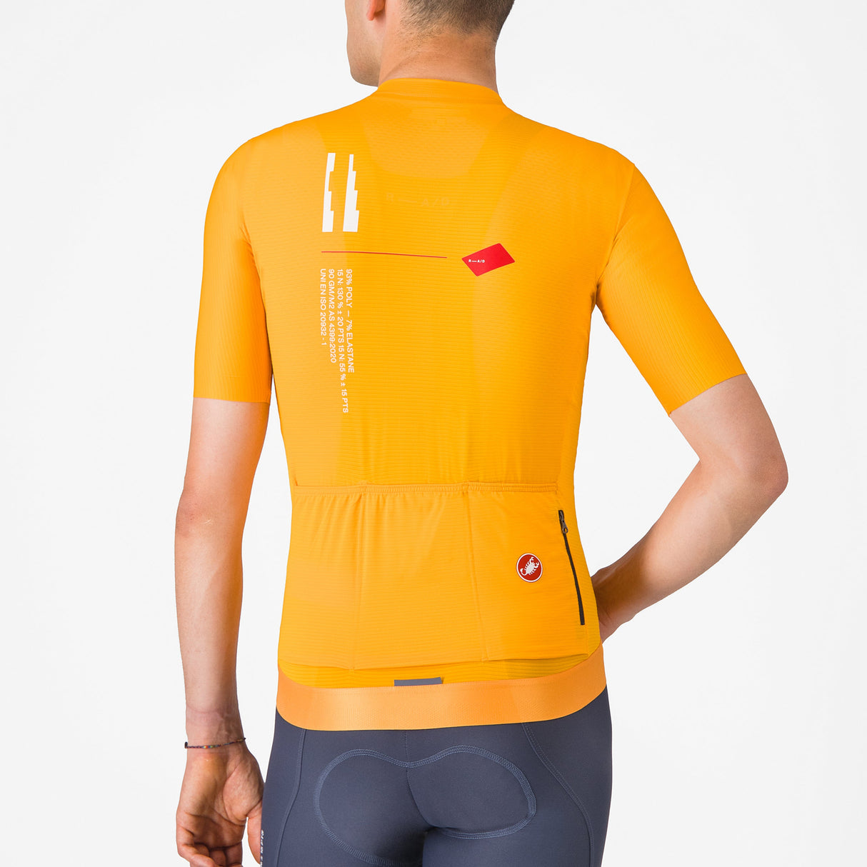 Maglia Castelli Espresso R-A/D - Arancio chiaro - P