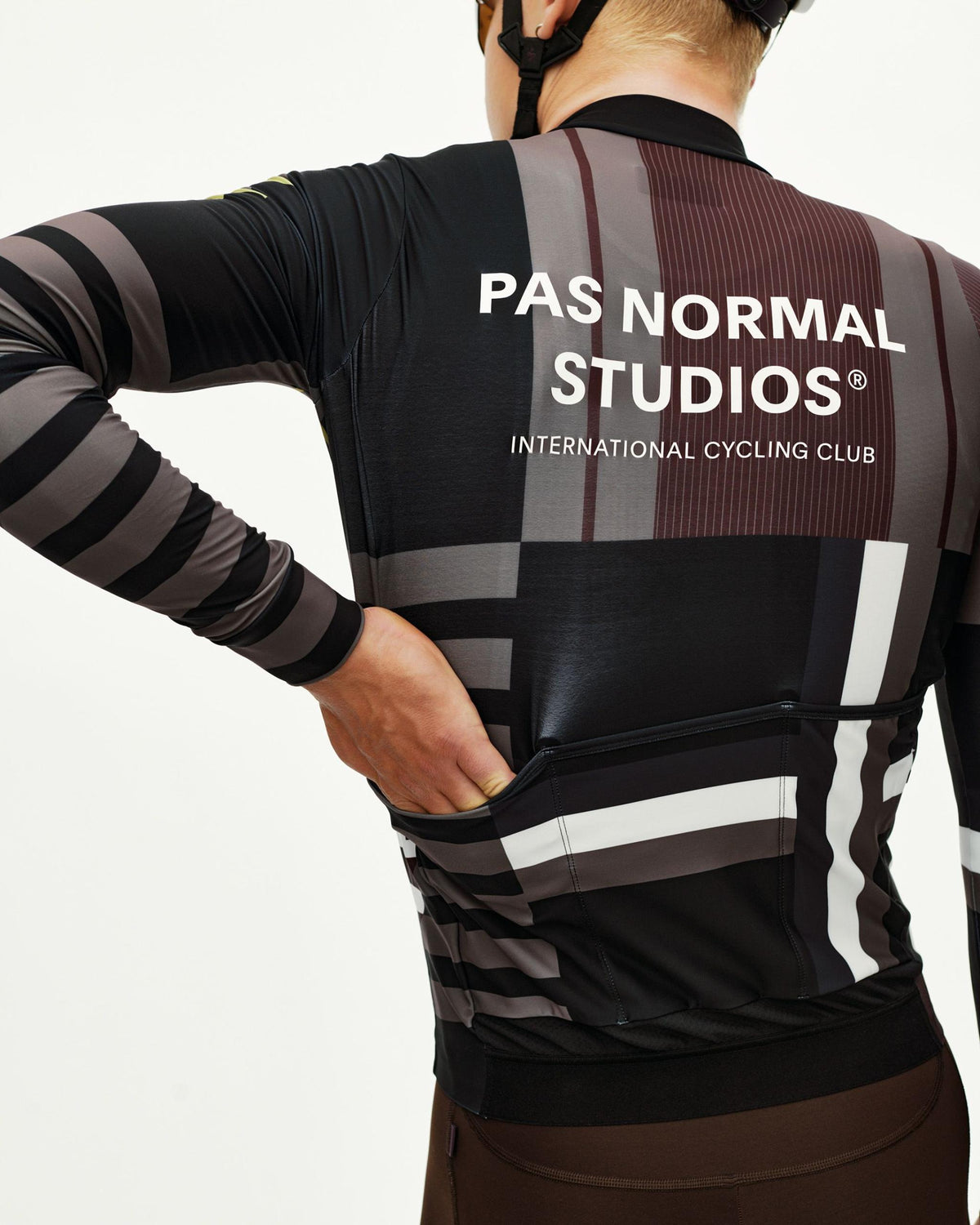 Langarm-Trikot Pas Normal Studios Mechanism AOP International - Grün