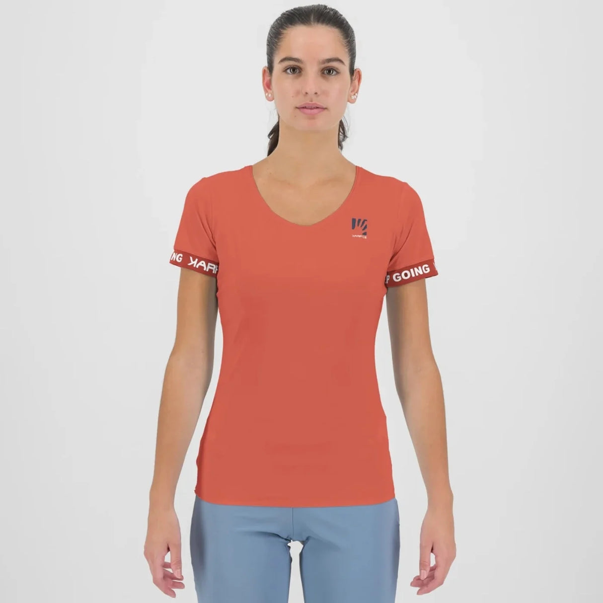 Maglia donna Karpos Easyfrizz - Arancio - B