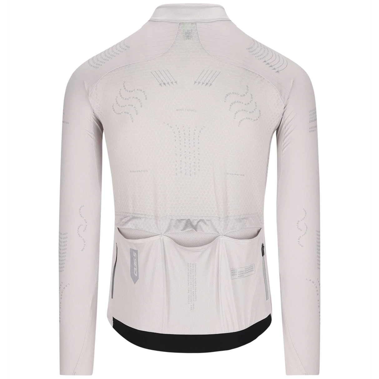 Maglia maniche lunghe Q36.5 Gregarius Hybrid Aeroflow - Grigio - N