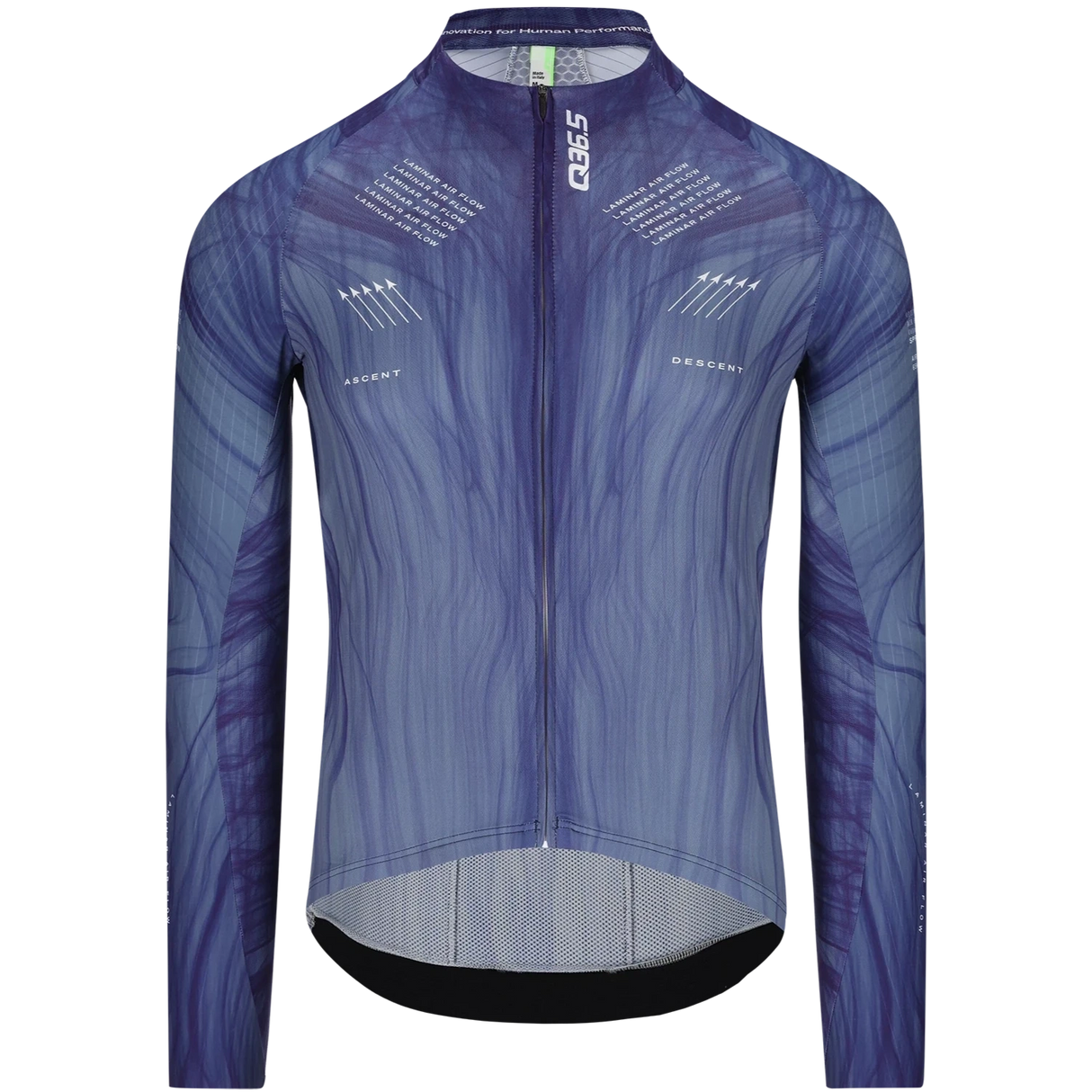 Maglia maniche lunghe Q36.5 Gregarius Hybrid Aeroflow - Blu - A