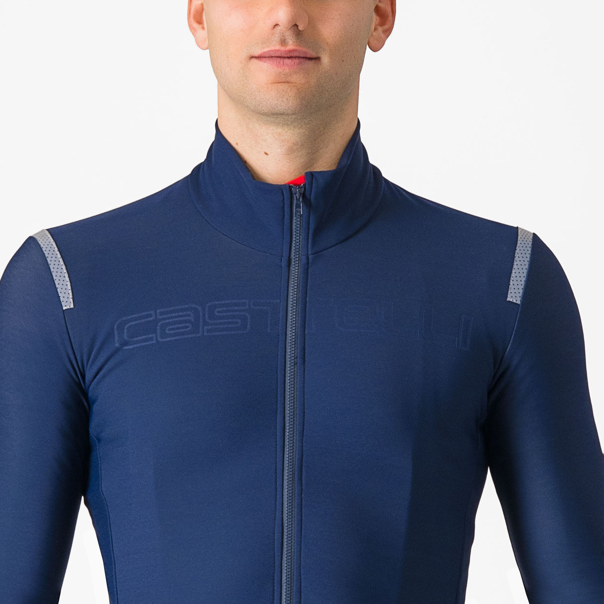 Maglia maniche lunghe Castelli Tutto Nano RoS - Blu scuro - L