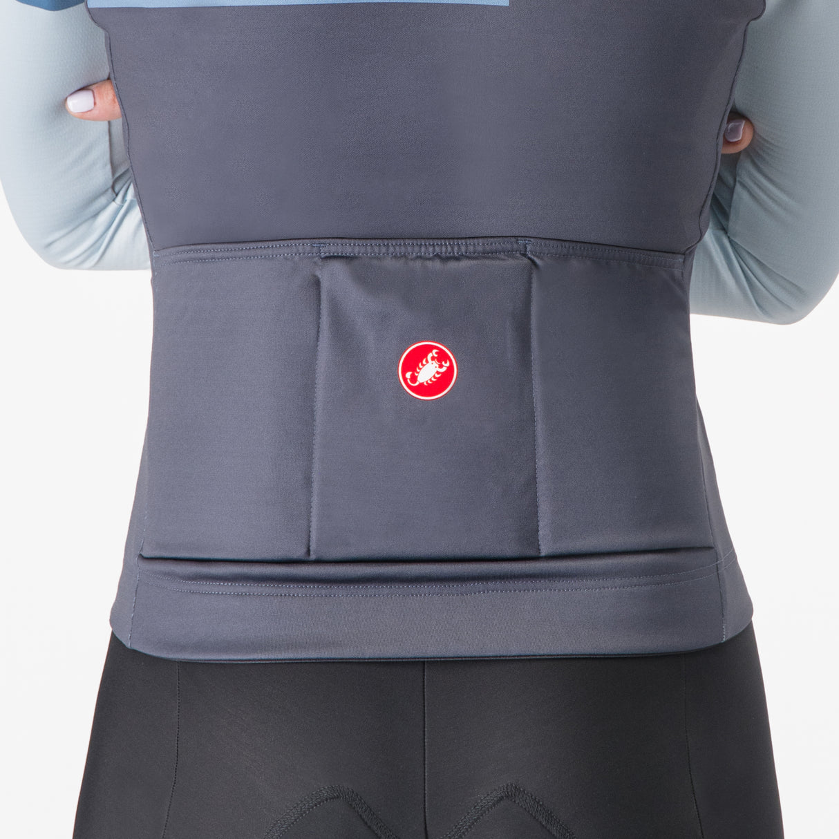 Maglia donna maniche lunghe Castelli Tornare - Blu - A