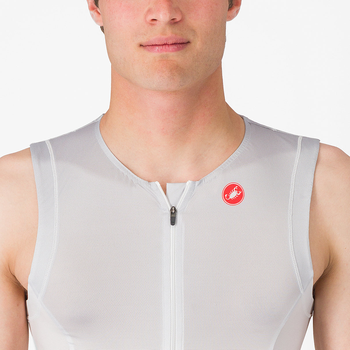 Maglia Castelli Free Speed 3 Top - Bianco - C