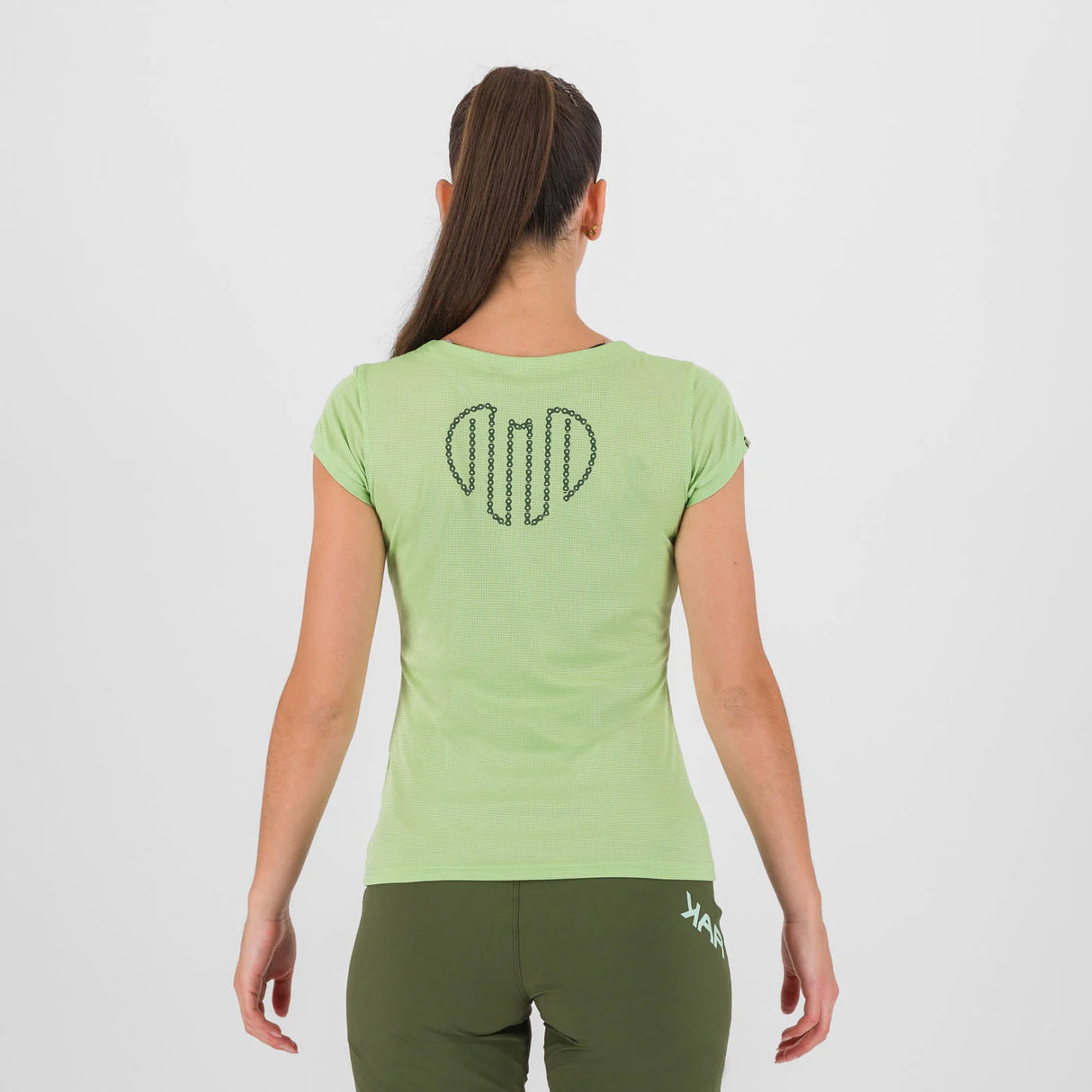T-Shirt donna Karpos Val Federia - Verde - N