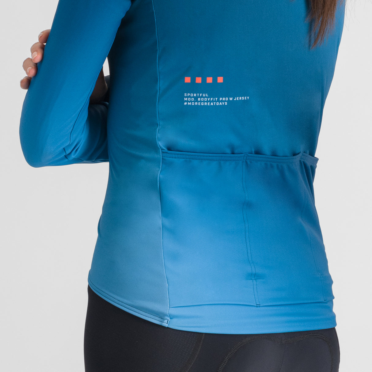 Maglia maniche lunghe donna Sportful Bodyfit Pro - Blu chiaro - O