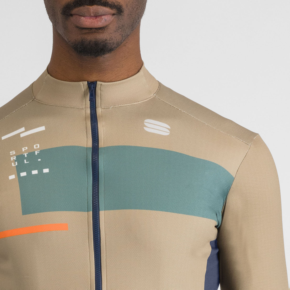 Maglia maniche lunghe Sportful Breakout Supergiara - Verde - D