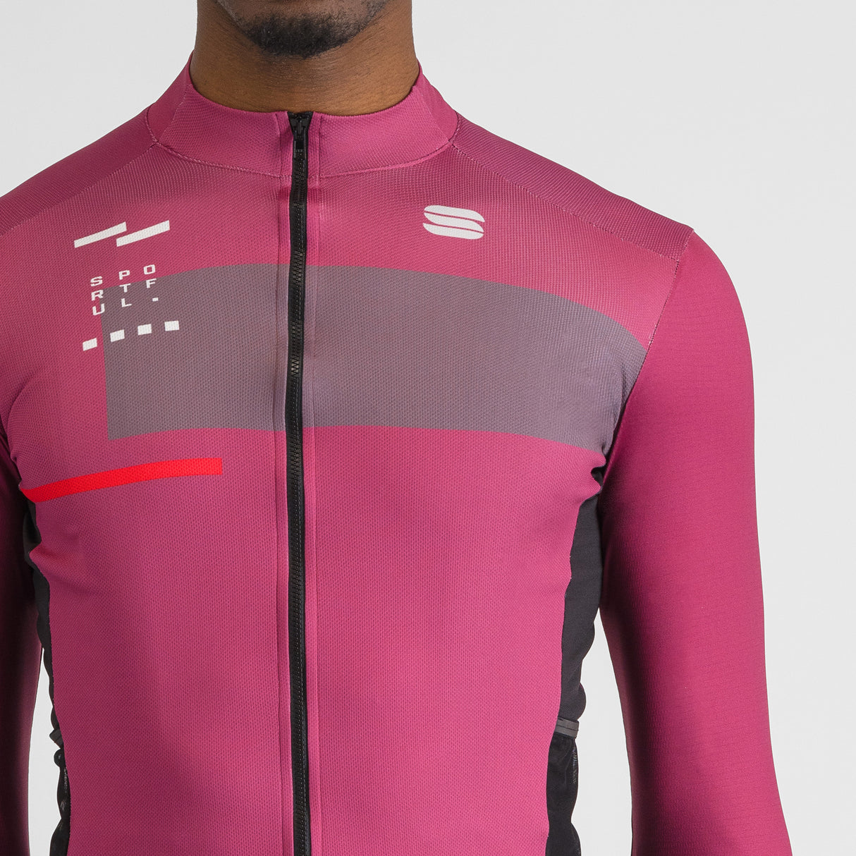 Maglia maniche lunghe Sportful Breakout Supergiara - Viola - O