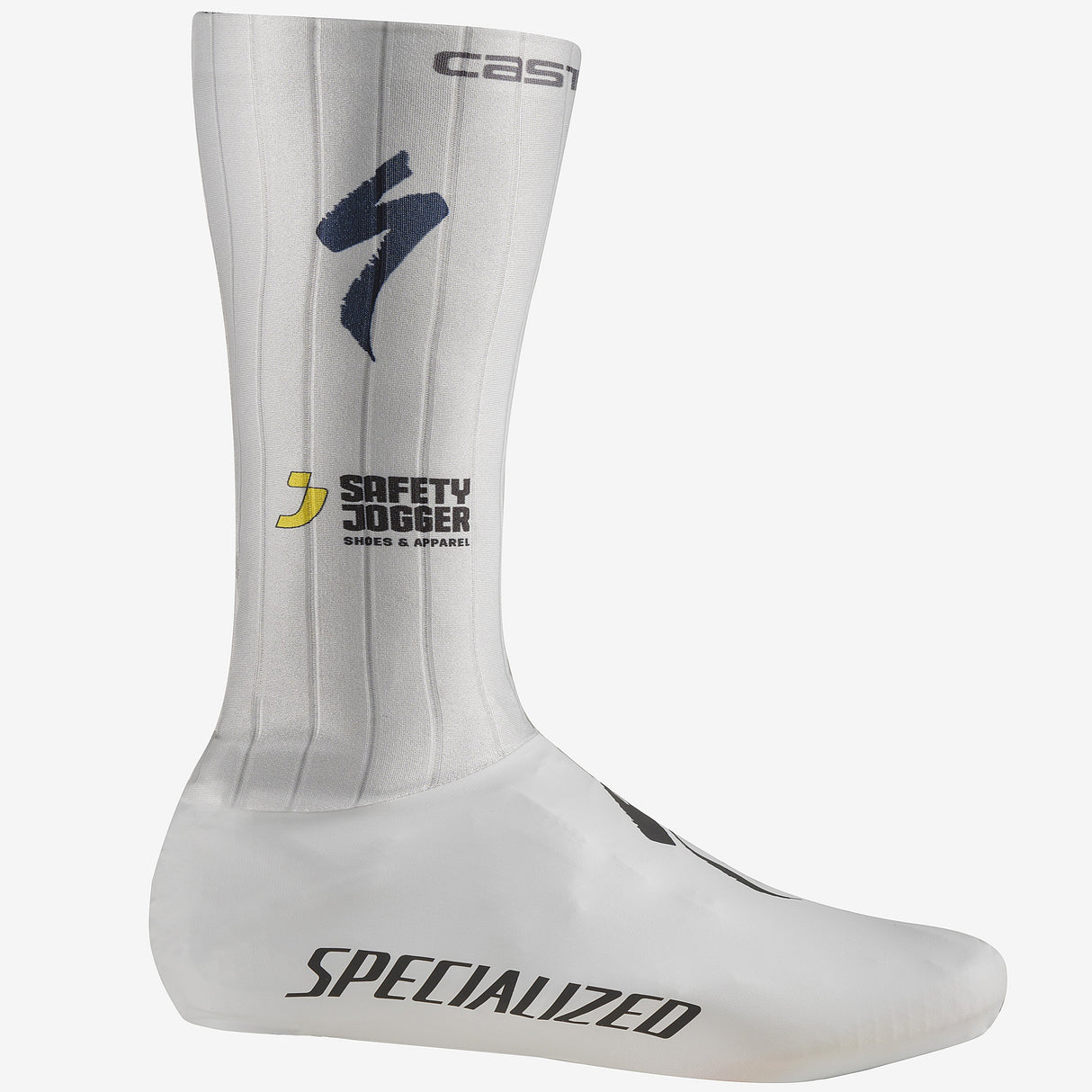 Copriscarpe Castelli Soudal Quick-Step 2025 Fast Feet 2 TT - L