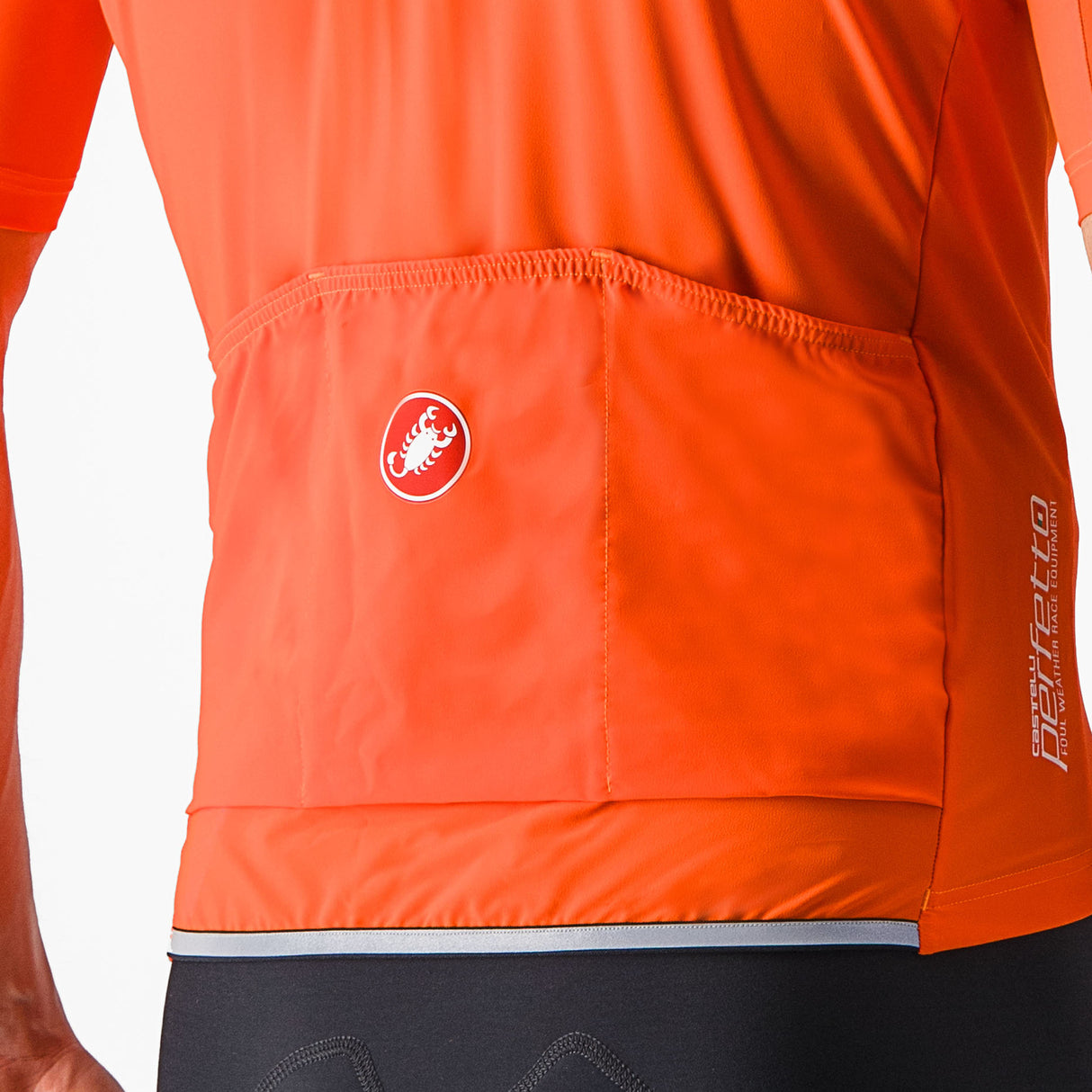 Maglia Castelli Perfetto RoS 2 Wind - Arancio scuro - P