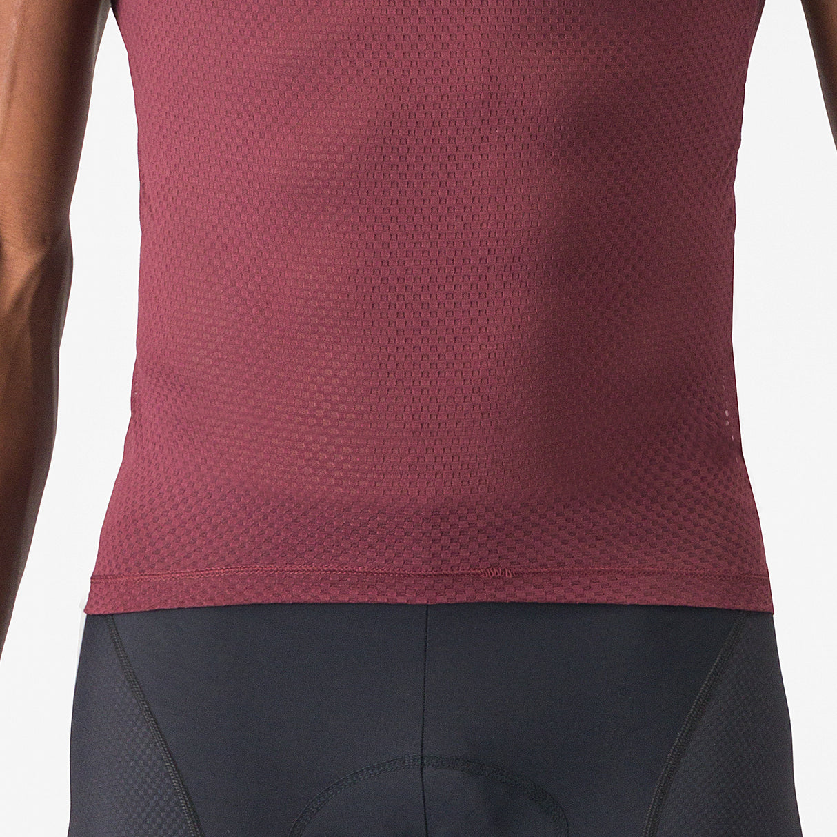 Maglia intima senza maniche Castelli Pro Mesh 2.0 - Bordeaux scuro - A