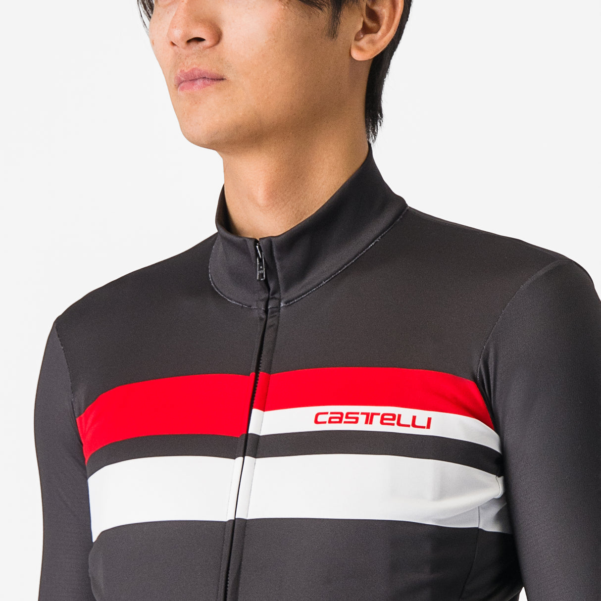 Maglia maniche lunghe Castelli Lineare - Nero - I