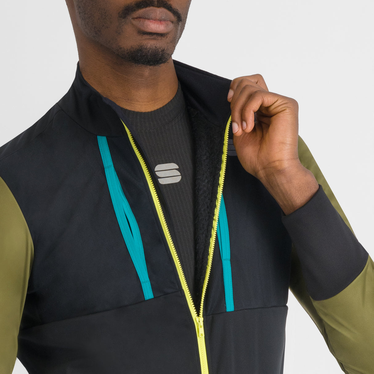 Giacca Sportful Supergiara - Nero verde - C