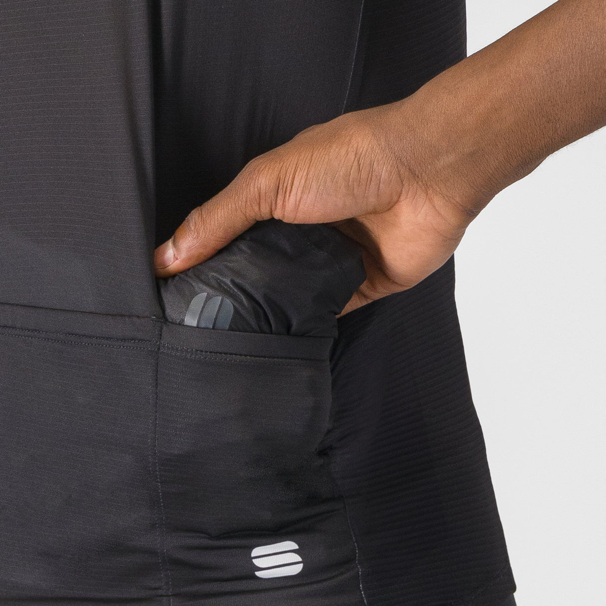 Mantellina Sportful Aqua Light - Nero - O